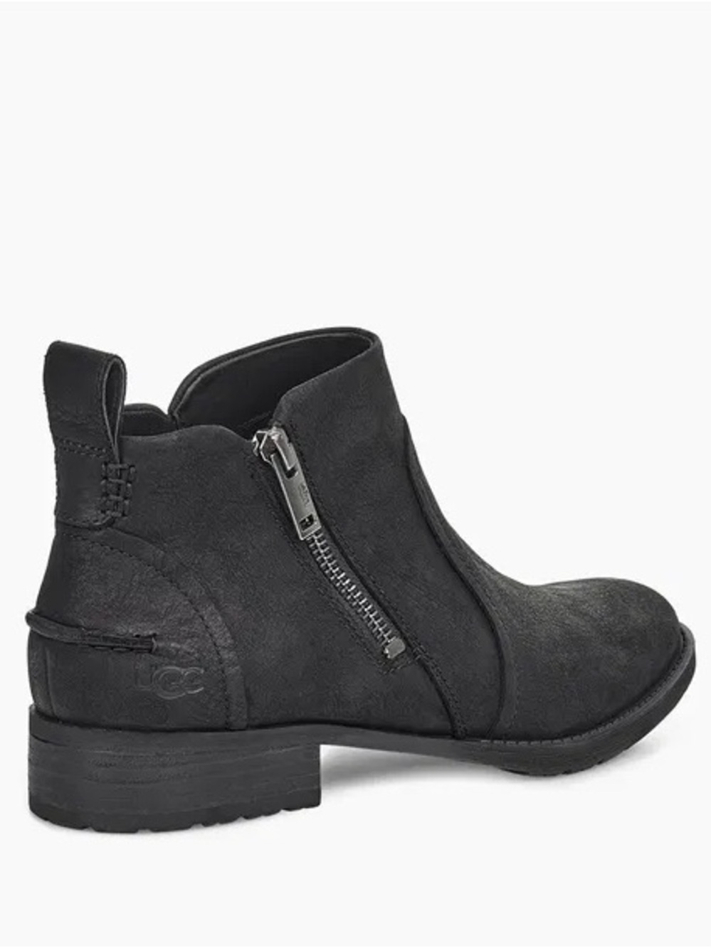 UGG Black Suede Aureo II Ankle Boots WATERPROOF
